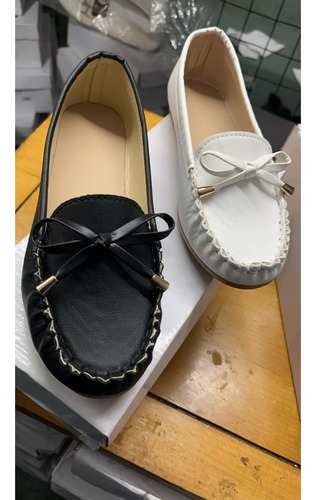 Zapato Mocasín Cómodo Para Dama En Confort Tipo Piel