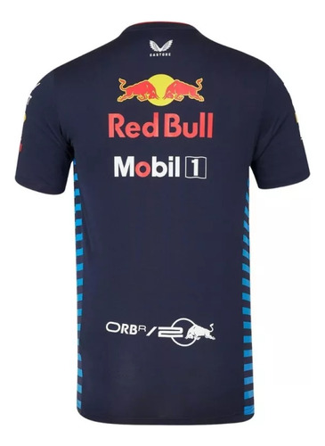 Playera Motorsports Formula 1 Red Bull Racing Team 2024 Azul