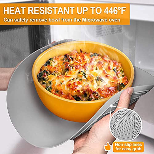 Walfos Silicone Microwave Mats, Resistente Al Calor Multiuso