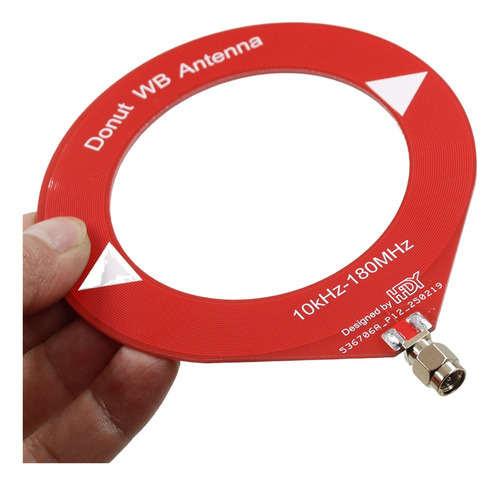 Antena Mini Loop De 10 Khz-180 Mhz Con Cobertura De Todas La