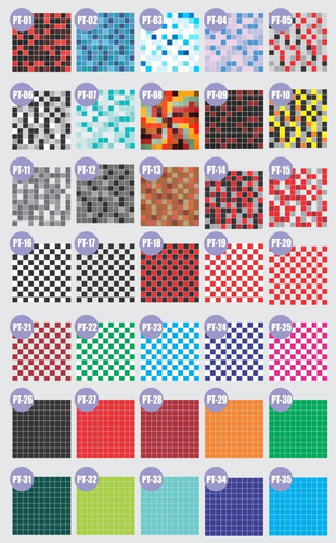 Kit 5 Adesivos Placa 30x30 Azulejo Pastilha Cozinha Mosaico