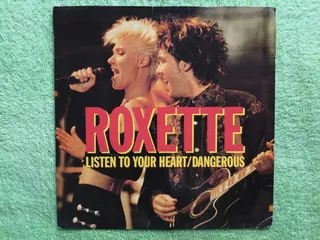 Eam 45 Rpm Vinilo Roxette Listen To Your Heart 1988 Emi