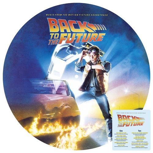 Back To The Future Picture Disc Vinilo De 180 Gramos
