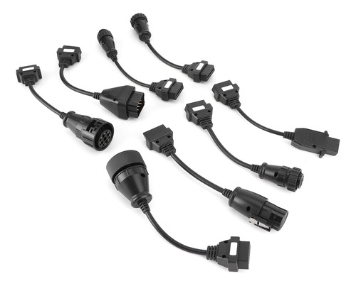 8 Cables De Extensión De Conector Obd2 Para Camiones, Diagnó