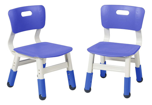 Silla Ajustable Aula, Asientos Flexibles, Azul, Paquete...