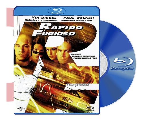 Blu Ray Rapido Y Furioso 1