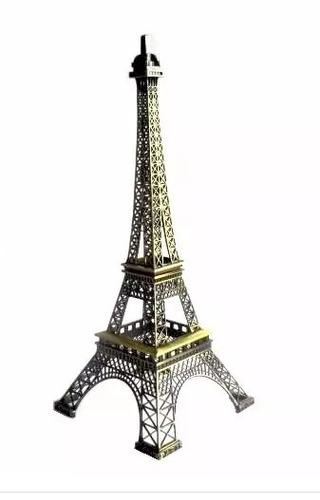 Torre Eiffel Paris 13 Cm Metal Decoración Adorno