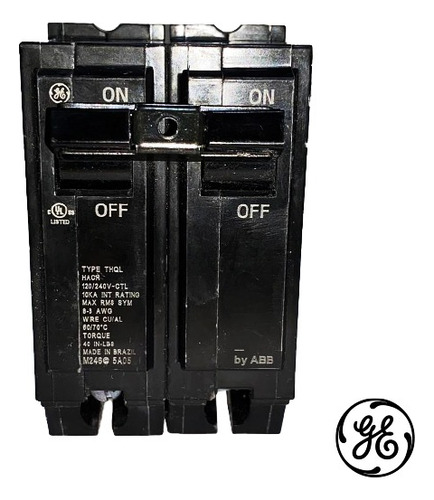 Breaker Para Empotrar 2x20 Amp Thql2120 General Electric