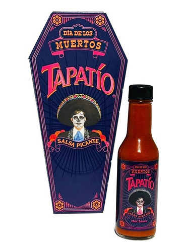 Salsa Tapatío Usa Edición Día De Los Muertos Botella 148ml