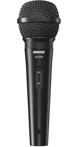 Imagem 1 de 1 de Microfone Shure Sv200 Para Voz / Vocal Profissional C Cabo