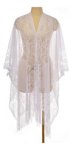 Kimono Transparente Tipo Chal