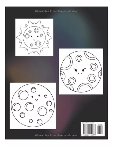 Planetas Libro de Colorear para Niños: Bonito libro para colorear con los  planetas del sistema solar (Spanish Edition)