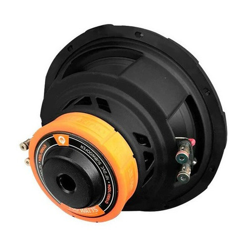 Subwoofer 10 Doble Bobina 1000 Watts Max Quantum Q1000/10d4 Color Negro
