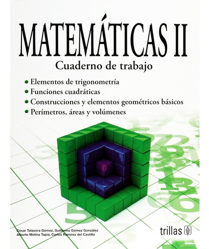 Matemáticas Ii Cuaderno De Trabajo