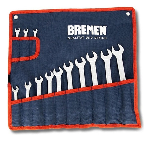 Set Llaves Combinadas Bremen Juego 13 Pz 7 A 19 Mm 7176