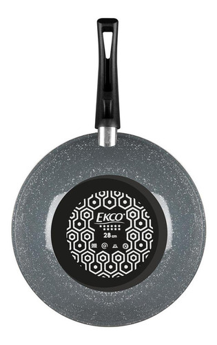 Sartén Wok 28 Cm Ekco Ankara Con Antiadherente