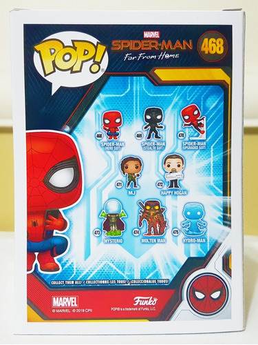 Funko Pop! Spider-man #468 - Homem-aranha: Longe De Casa | Frete grátis