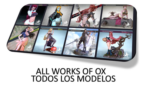 Stl Waifu Ox Todos Sus Trabajos