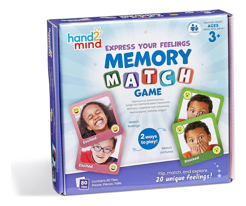 Express Your Feelings Memory Match Game, Emotion Cards ...