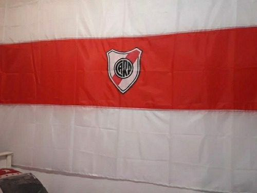 Bandera De River 8 X 2 Metros Enorme!