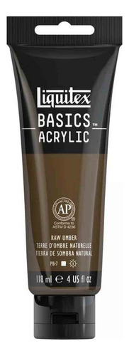 Tinta Acrilica Liquitex Basics 331 Raw Umber 118ml