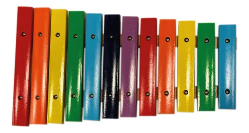 Xilofon Latin Custom 12 Notas Lcxi12c Colores