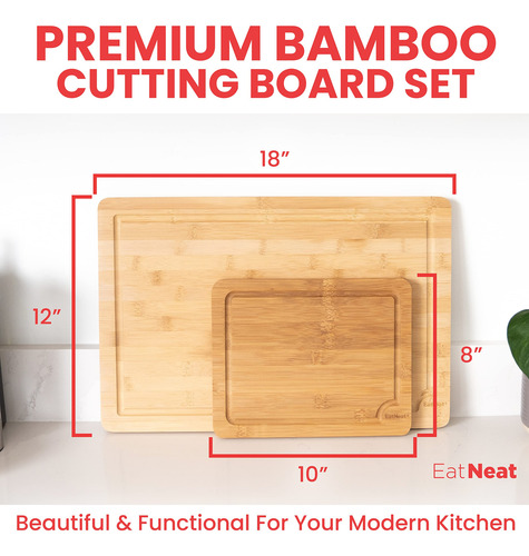 Tablas De Cortar De Bambú Duraderas E Higiénicas Para Cocina