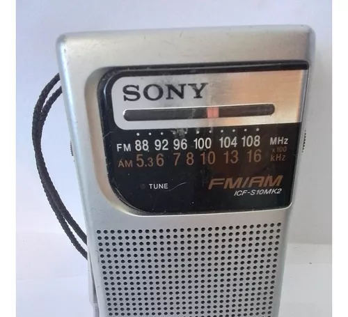 Radio Portatil Sony Icf-s10mk2 Am-fm Original