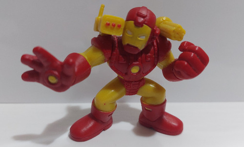 Iron Man War Machine R & Y- Marvel Super Hero Squad - Hasbro (Usado)