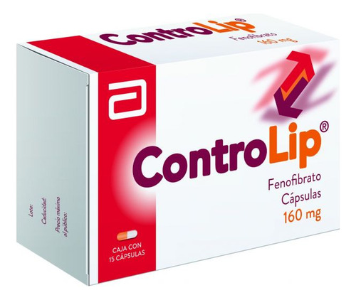 Controlip 160 Mg Caja Con 15 Cápsulas