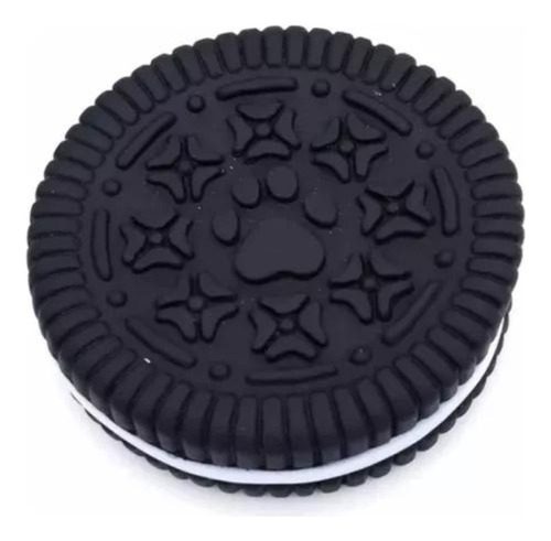 Juguete Chifle Galleta Oreo Masticable Mediano Para Perro 