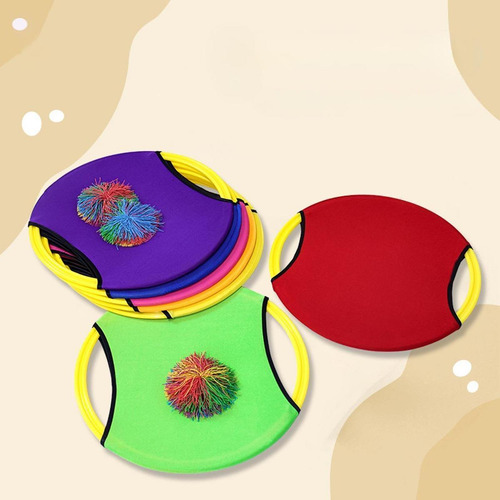 De Paleta De Cuerda Con Trampolín Para Actividades Amarillo