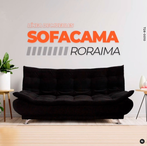 Imagen 5 de 5 de Sofá-cama Estilo Vanguardista - Creaciones Eds - Roraima