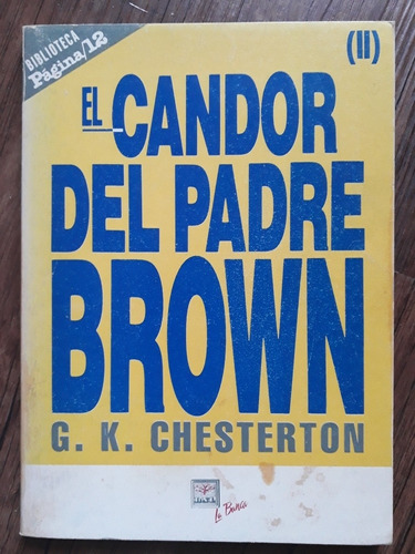 El Candor Del Padre Brown (ll) Chesterton Pagina 12