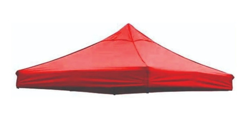 Techo Toldo De Gazebo Rojo De 3 X 3