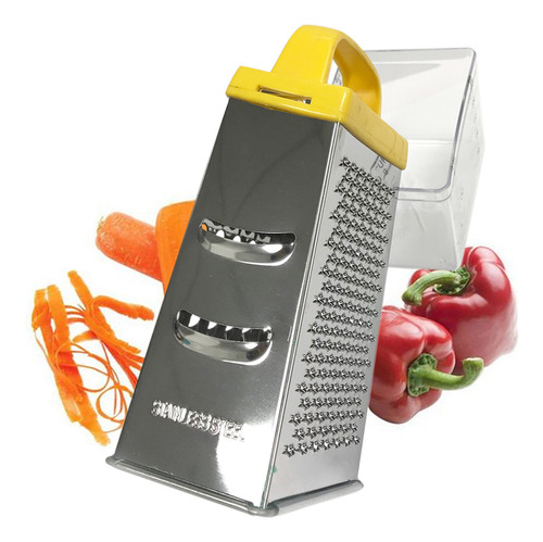 Ger For Queso Y Verduras De 4 Caras De Acero Inoxidable Con