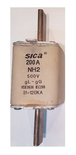 Fusible / Cartucho Nh02 200a 500v Sica - 421220 - Loc