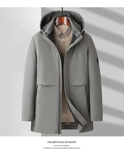 Abrigo Cálido De Algodón De Invierno Graphene Thermal Lock Para Hombre