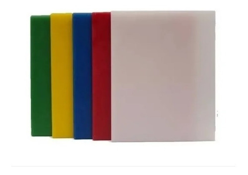 Set De 3 Tablas Para Picar/corte De Colores, De 30x45 En 1/2
