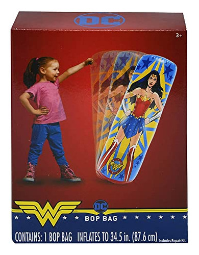 Bolso De Boxeo De Wonder Woman Para Niños - Boxeo Inflable I