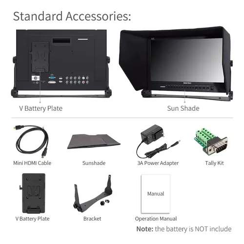 Seetec P173-9hsd 17,3 Polegadas 1920x1080 Monitor De Desktop P173