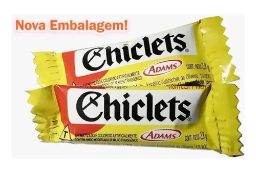 Kit C/2 Displays Chiclete Adams (1 Tutti Frutti + 1 Hortelã