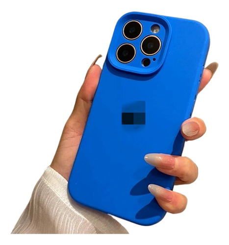 Funda De Teléfono Moderna De Silicona De Colores Brillantes A Prueba De Golpes Para iPhone 16 Pro Max 15 14 13 12 11 Series