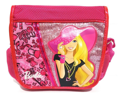 Bolso Morral Infantil Barbie Súper Lujo Original