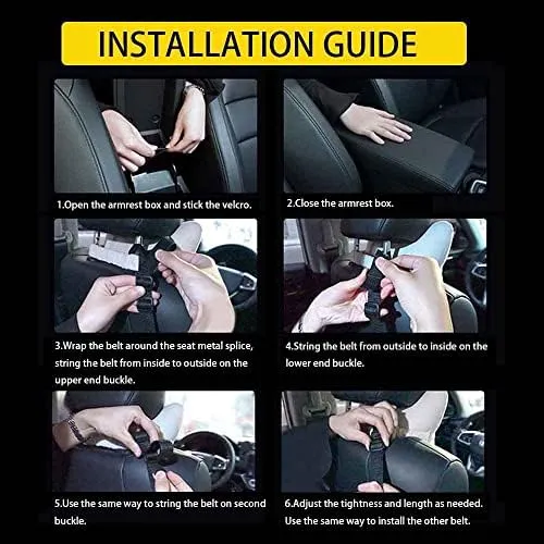 Soporte Práctico De Bolsillo Para Red Y Accesorios Del Auto