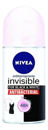 Nivea Desodorante Roll-on Invisible For B&w Clear 50 Ml