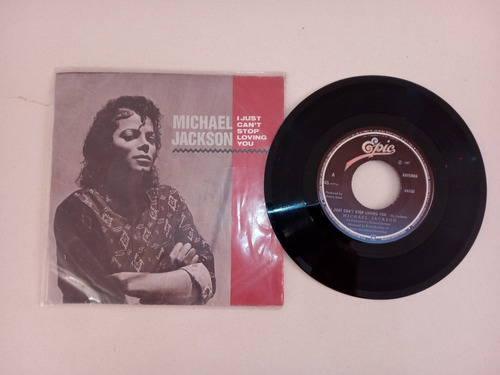 Lp Vinilo Michael Jackson  I Just Can't Stop Loving You 1987