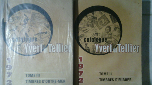 Catálogo Yvert Et Tellier Catalogue 1972 (Usado)