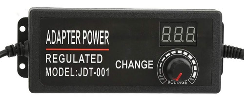 10 Adaptador Ac Dc Led Display 3a/9-24v Potência Ajustável
