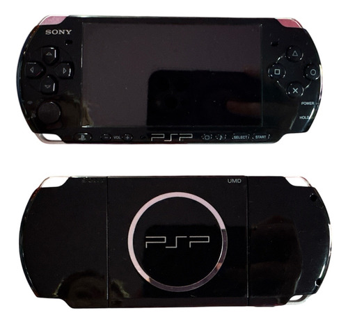 Psp-3000 Sony Slim + De 500 Jogos Instalados No Memory Stick Preto (Recondicionado)